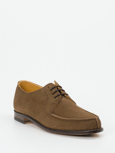 Ludwig Reiter – Derby aus Veloursleder braun