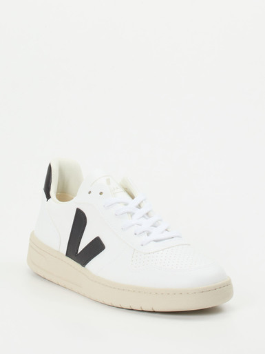 VEJA – Sneaker aus veganem Glattleder weiß