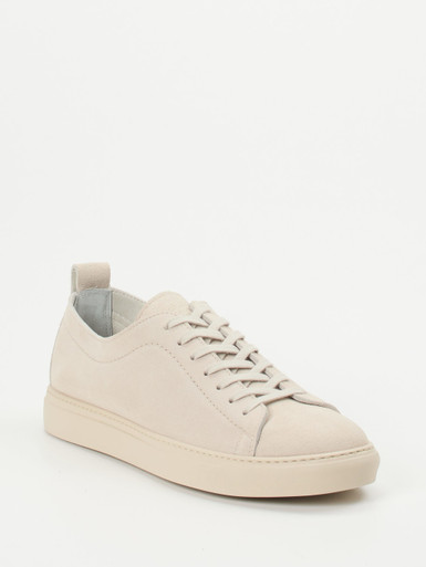 Konstantin Starke – Sneaker aus Veloursleder Beige