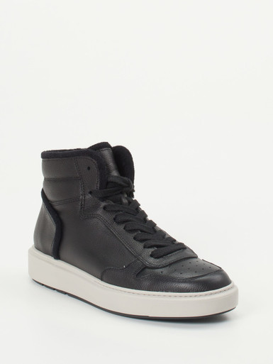 Paul Green – High-Top Sneaker aus Kalbleder Schwarz
