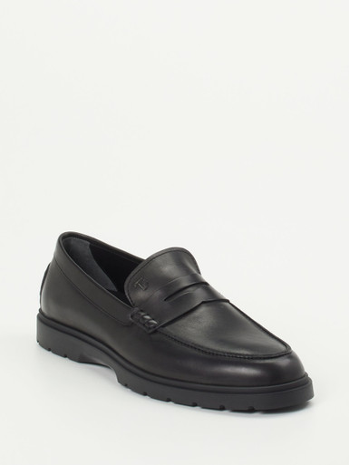 Tod's – Loafer aus Kalbleder in Schwarz