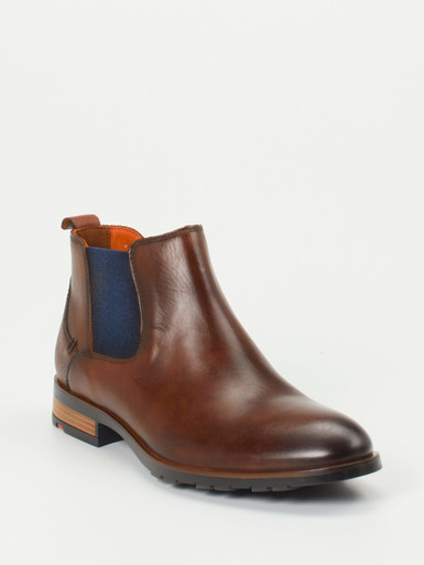 Lloyd – Chelsea Boots aus Kalbleder mittelbraun