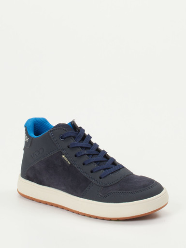 Vado – Mid-Top Sneaker aus Veloursleder blau