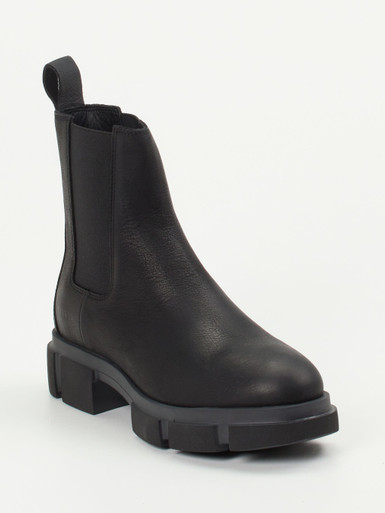 Copenhagen – Chelsea Boots aus Nubukleder Schwarz