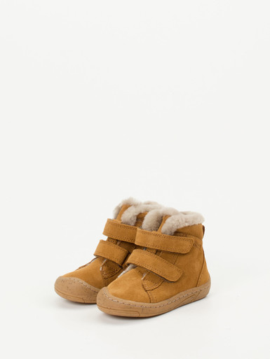 Lauflern-Klettboots gefüttert
