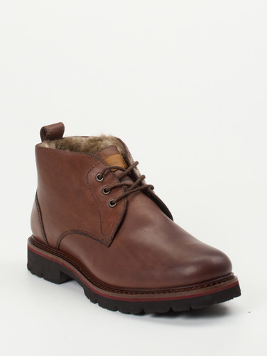 Sioux – Schnürboots aus Fettleder in Braun