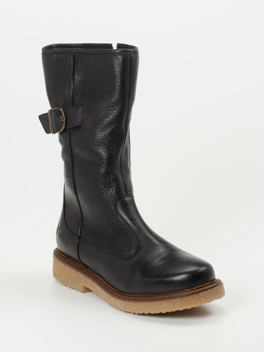 Werner – Stiefelette aus Kalbleder schwarz