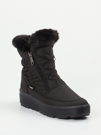 Vista – Winterboots aus Nylon schwarz