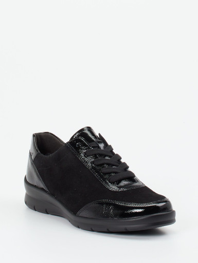 Buy Gabor Comfort Comfortable sneaker in black | Zumnorde