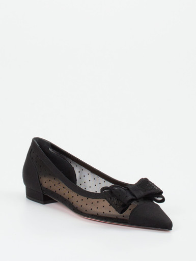 Konstantin Starke – Spitzballerinas aus Textil Schwarz