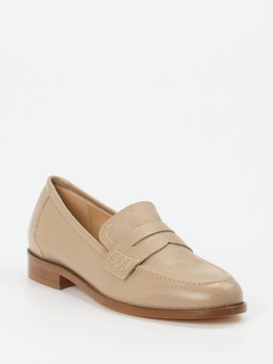 Mannori – Loafer aus Kalbleder in Beige
