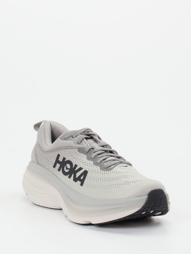 HOKA – Laufschuh aus Textil in Hellgrau