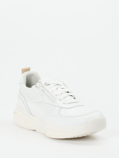 Xsensible – Chunky Sneaker aus Kalbleder Offwhite