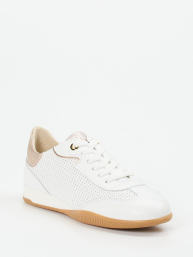 DL Sport – Sneaker aus Kalbleder in Weiß