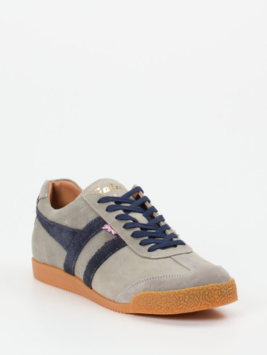 Gola – Retro-Sneaker aus Veloursleder grau