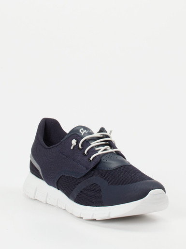 Sioux – Sneaker aus Textil in Dunkelblau