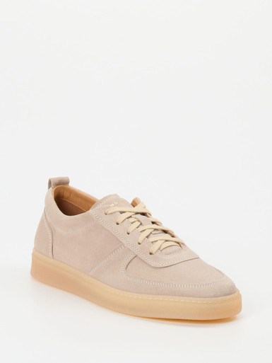 Henderson – Sneaker aus Veloursleder in Beige