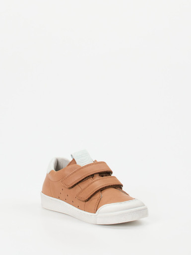 Froddo – Klett-Sneaker aus Kalbleder cognacbraun