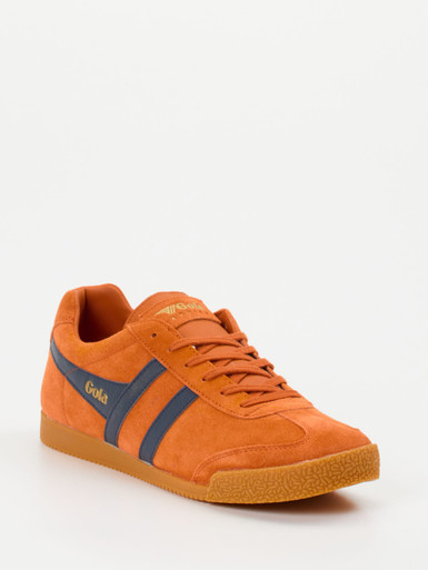 Gola – Retro-Sneaker aus Veloursleder orangebraun
