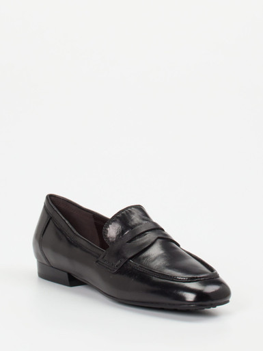 Ginger & Glove – Loafer aus Lammleder Schwarz