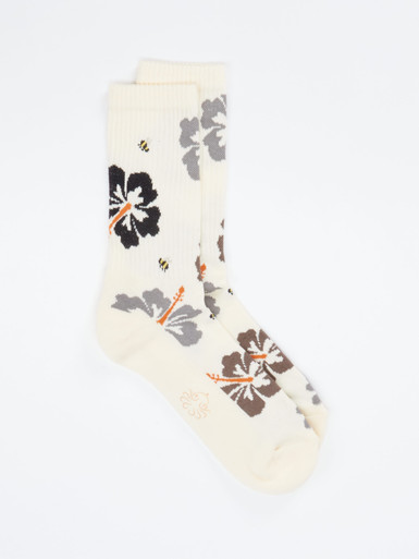 Damensocken gemustert