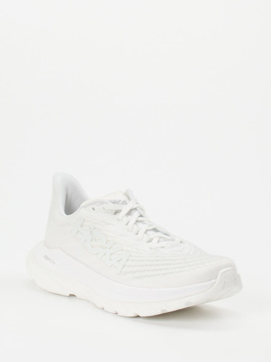 HOKA – Laufschuhe aus Mesh in Offwhite