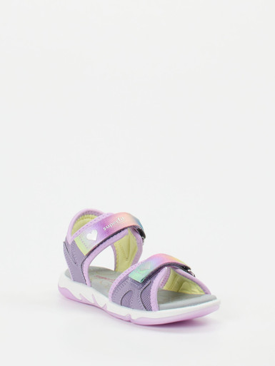 Superfit – Klettsandale aus Synthetik in Flieder
