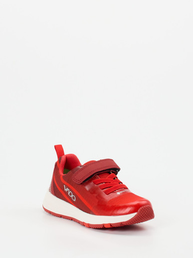 Vado – Klettsneaker aus Textil in Signalrot