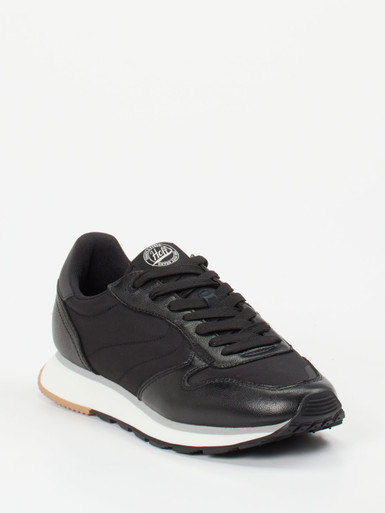 THE HOFF BRAND – Sneaker aus Textil und Leder Schwarz