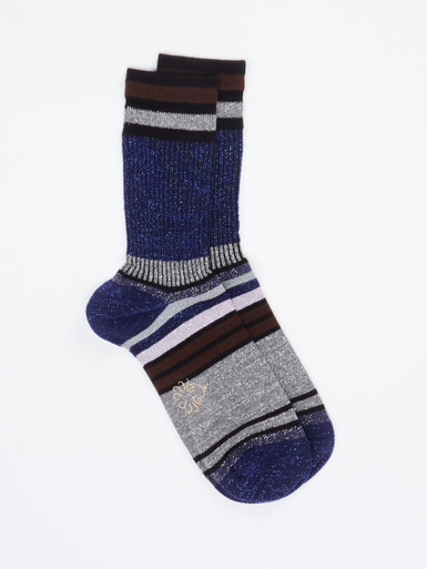 Alto Milano – Damensocken aus Textil mit Glitzergarn