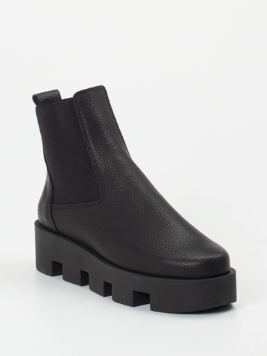 Arche – Chelsea Boots aus Kalbleder Schwarz