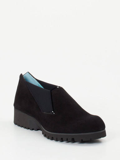 Thierry Rabotin – Slipper aus Veloursleder schwarz