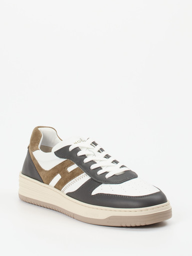 Hogan – Sneaker aus Kalbleder in Weiß