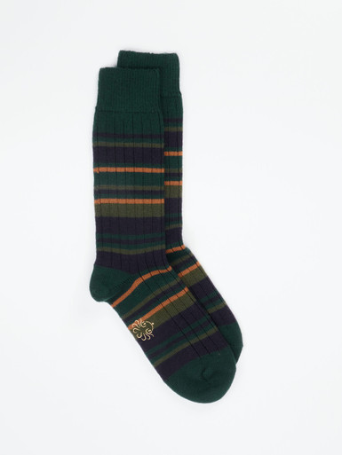 Herrensocken gemustert