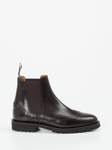 Ludwig Reiter – Chelsea Boots aus Kalbleder dunkelbraun
