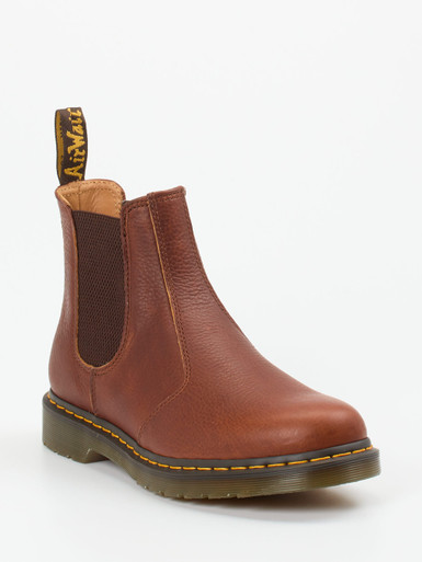 Dr. Martens – Chelsea Boots aus Fettleder braun