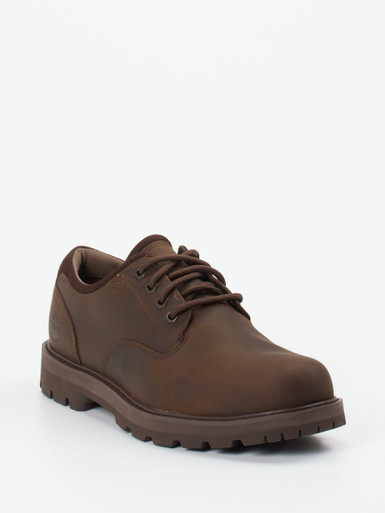 Timberland – Derby-Schnürschuh aus Fettleder braun