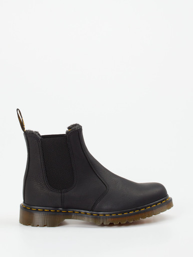 Dr. Martens – Chelsea Boots aus Fettleder Schwarz