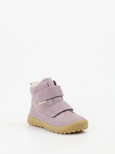 Ricosta – Winterboots aus Veloursleder rosa