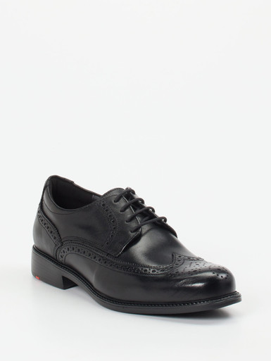 Lloyd – Brogue-Schnürschuh aus Kalbleder schwarz