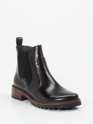 Ginger & Glove – Chelsea Boots aus Lammleder schwarz