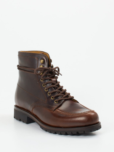 Quarvif – Heritage-Boots aus Kalbleder dunkelbraun