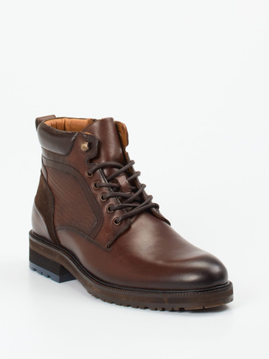 Daniel Kenneth – Schnürboots aus Kalbleder Dunkelbraun