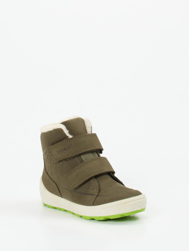 Superfit – Winterboots aus Nubukleder Olivgrün