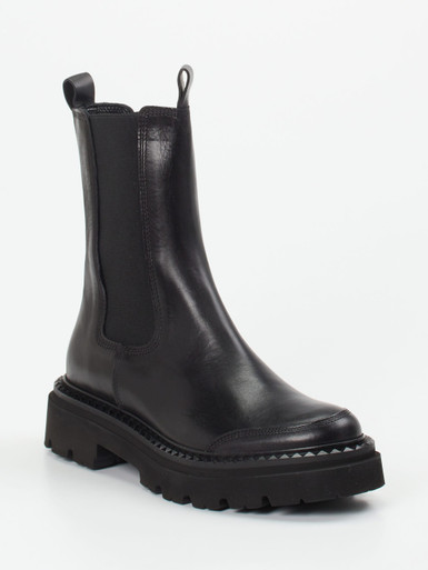Kennel & Schmenger – Chelsea Boots aus Kalbleder Schwarz