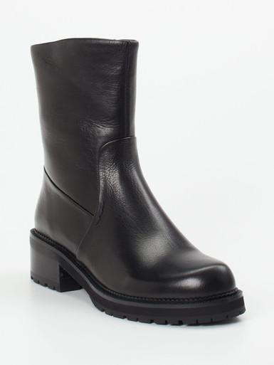 Ginger & Glove – Stiefeletten aus Kalbleder schwarz