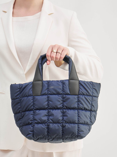 VeeCollective Berlin – Shopper Bag aus Textil Dunkelblau