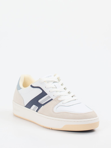 THE HOFF BRAND – Sneaker aus Leder und Mesh weiß