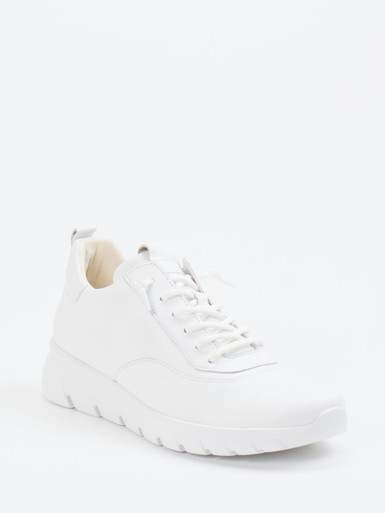 Gabor – Sneaker aus Kalbleder Weiß