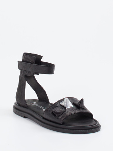 Papucei – Sandalen aus Kalbleder Schwarz